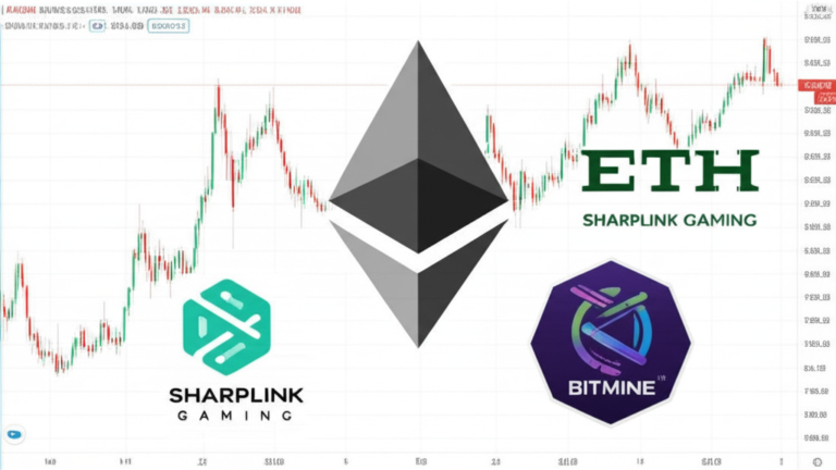 Can SharpLink and BitMine’s Treasury Holdings Fuel Ether’s Rally to $4,000?