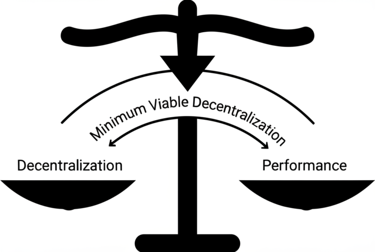 Crypto’s Performance Paradox: Why “Minimum Viable Decentralization” Is the Future