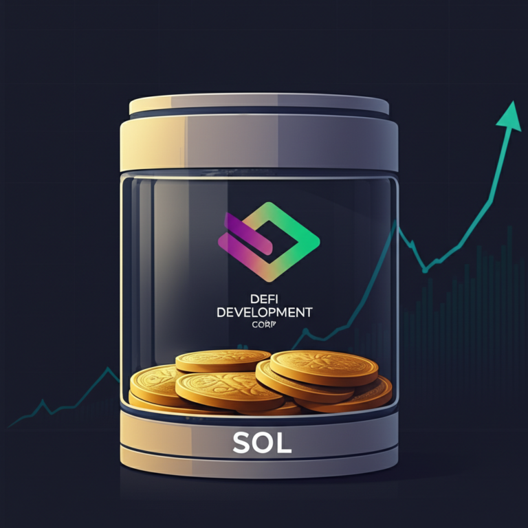 Solana Surges 12% as DeFi Development Corp Hoards Near-Million SOL Treasury